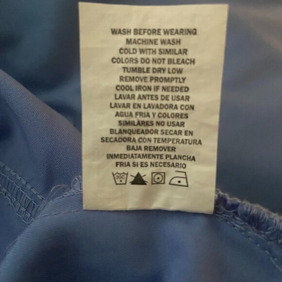 Sanibel Scrubs ~ Women’s Top ~ Size 3XL ~ Light Blue ~ NEW without Tags - Picture 4 of 4
